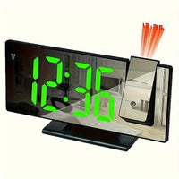 Black case - green display
