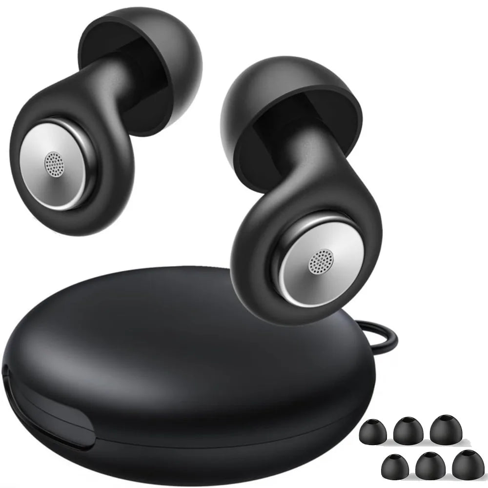 Silence Pro Sleep Earplugs with case